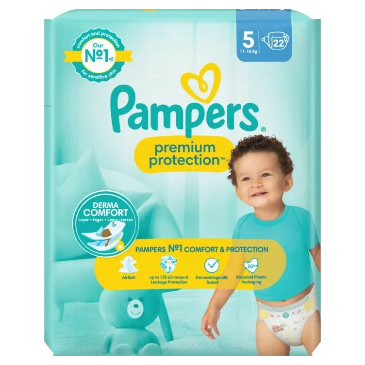 Pampers Premium Protection S5 11-16kg 22stk