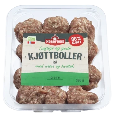 Kjøttboller Svin/storfe 360g