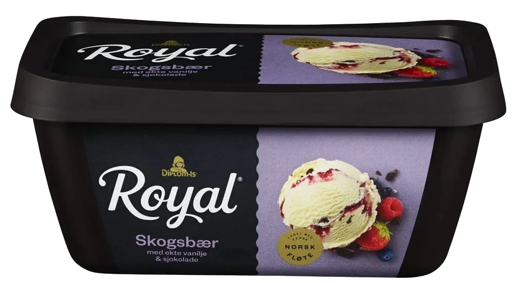 Royal skogsbær & sjokolade