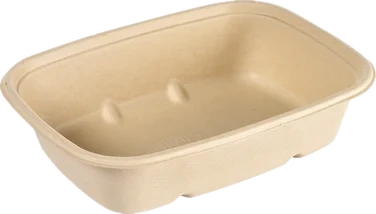 Skål Cube Rektangulaer Fiber 900ml