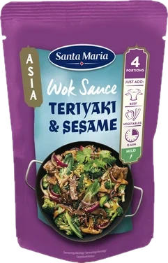 Wok Sauce Teriyaki&Sesame 150g