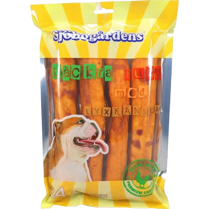 Hund Tuggpinnar Kyckling