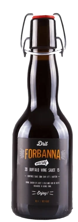 Buffalo Wing Sauce 330g Drit Forbanna