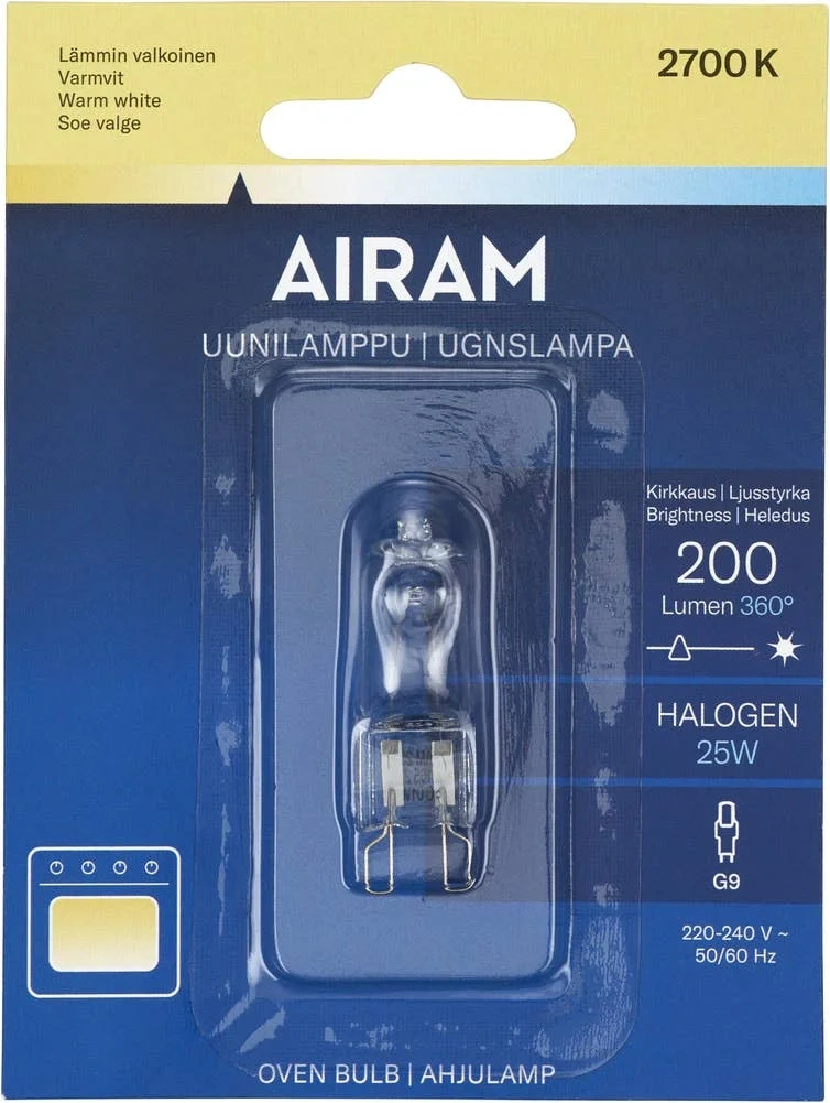 Ugnslampa Air Halo PO 25W 200LM G9