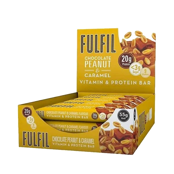 Chocolate Peanut & Caramel Protein Bar (Kartong 15stk)