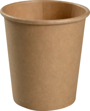 Dressingbeger 6,5cm Ø6,15cm 120ml 4oz Brun Papp/pe