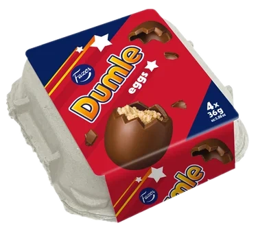 Fazer Dumle Mousse Egg 4-pack 144g
