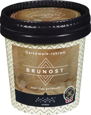 Brunost 140ml Storfjord Iskrem