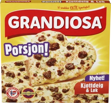 Grandiosa Kjøttdeig&løk Porsjon 350g