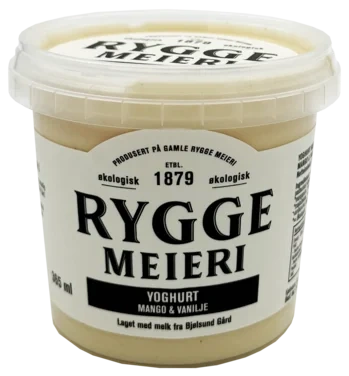 Rygge Meieri Yoghurt med Mango og Vanilje 365 ml