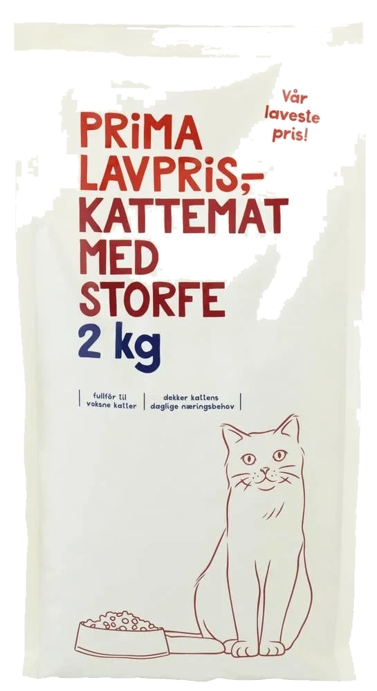 Tørrfôr med storfe 2 kg