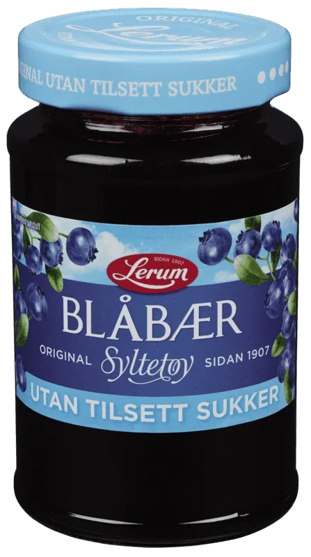 Blåbær Original Utan Tilsett Sukker 435g