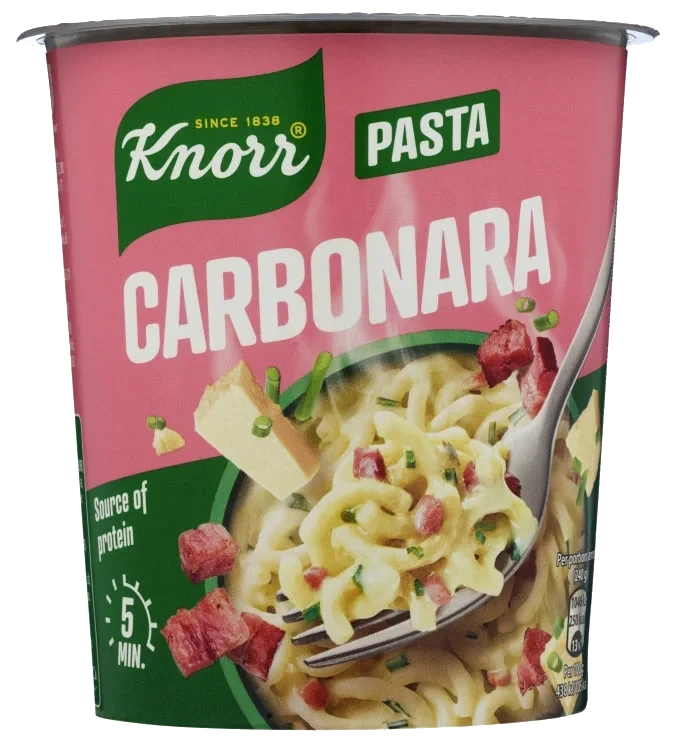 Snack Pot Pasta Carbonara 63g Knorr