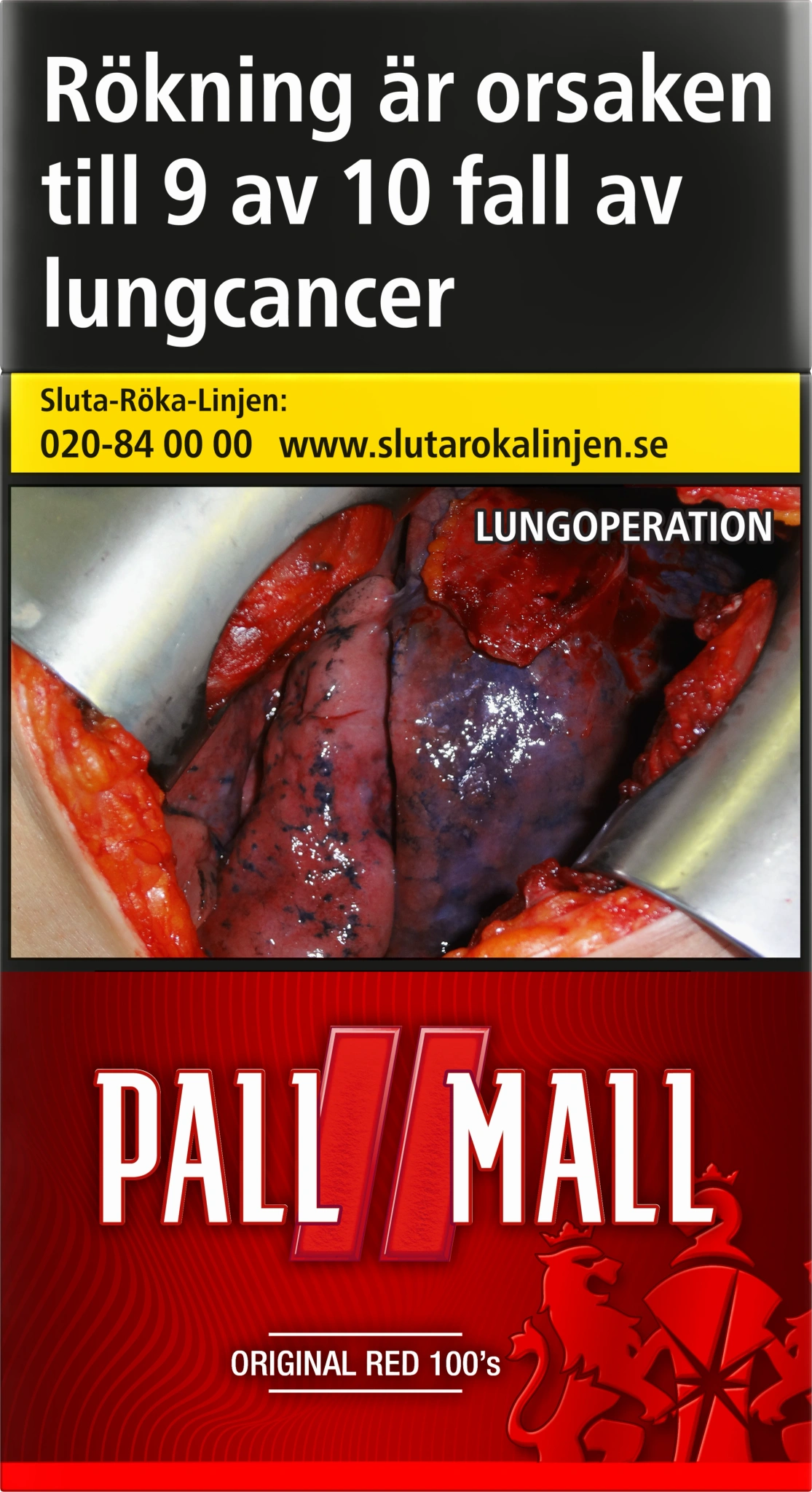 Pall Mall Original Red 100's