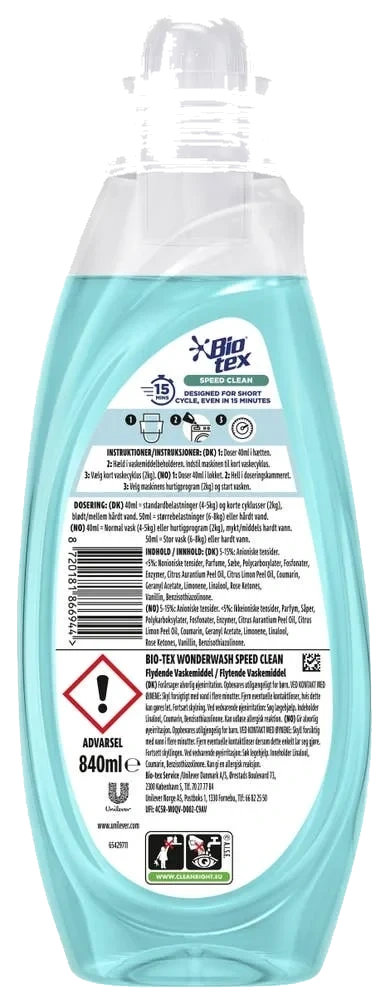 Flytende vaskemiddel Speed Clean