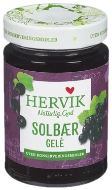 Hervik Solbærgele 330g