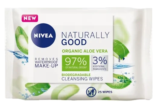 Nat. Good Cleansing Wipes 25stk