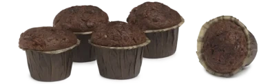 Mini Muffin Triple Sjokolade 72stk