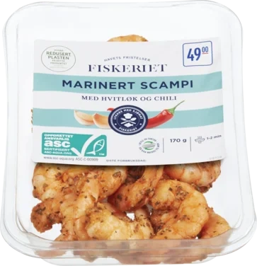 Marinert Scampi 170g Rema