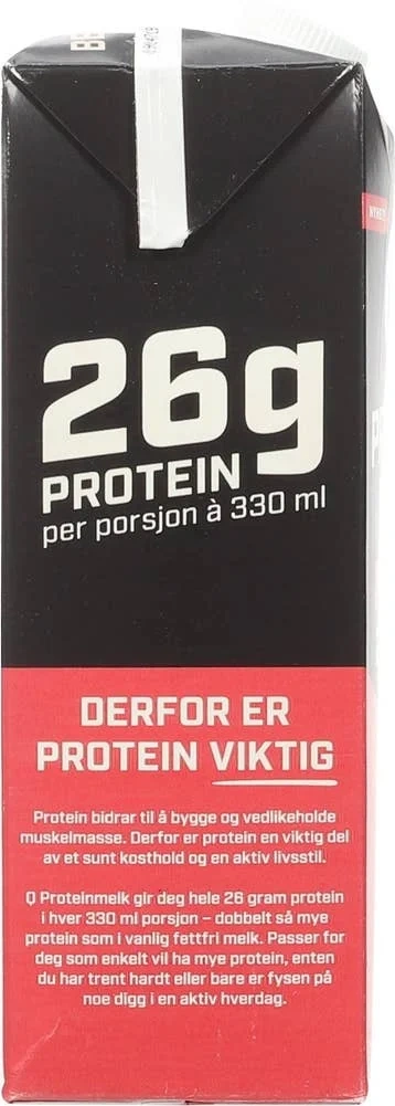Q proteinmelk sjokolade