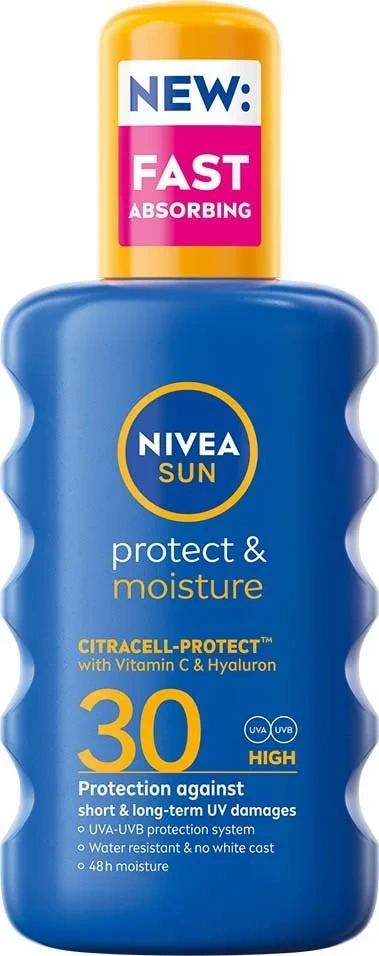 NIVEA SUN Protect & Moisture Sun Spray SPF30 200 ml