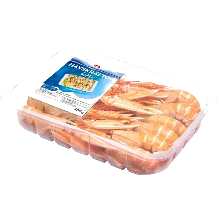 Havskräftor Kokta MSC 400g ICA Gott Liv