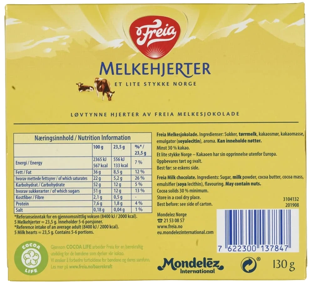 Melkehjerter