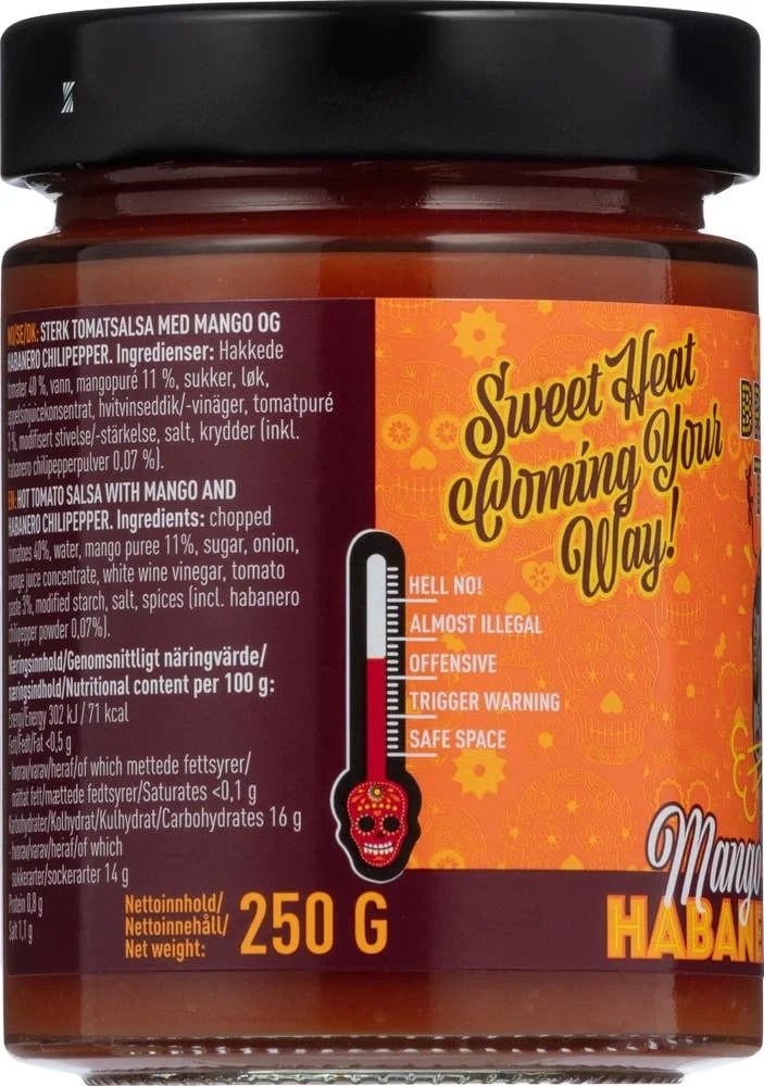 Mango Habanero Salsa