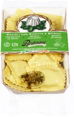 Ravioli m/Ricotta&Spinat 250g Bertagni
