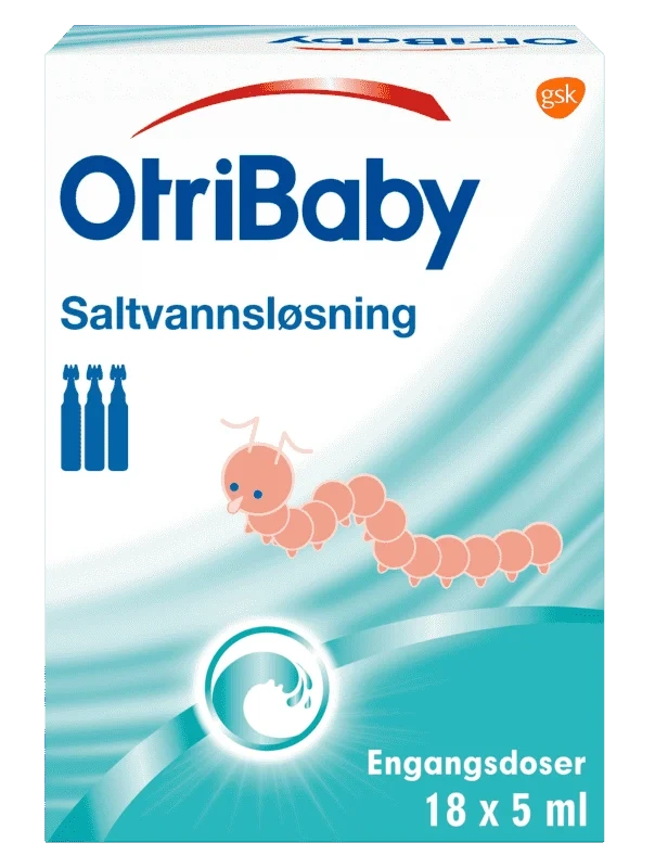 Otribaby Saltvannsløsning 18x5ml