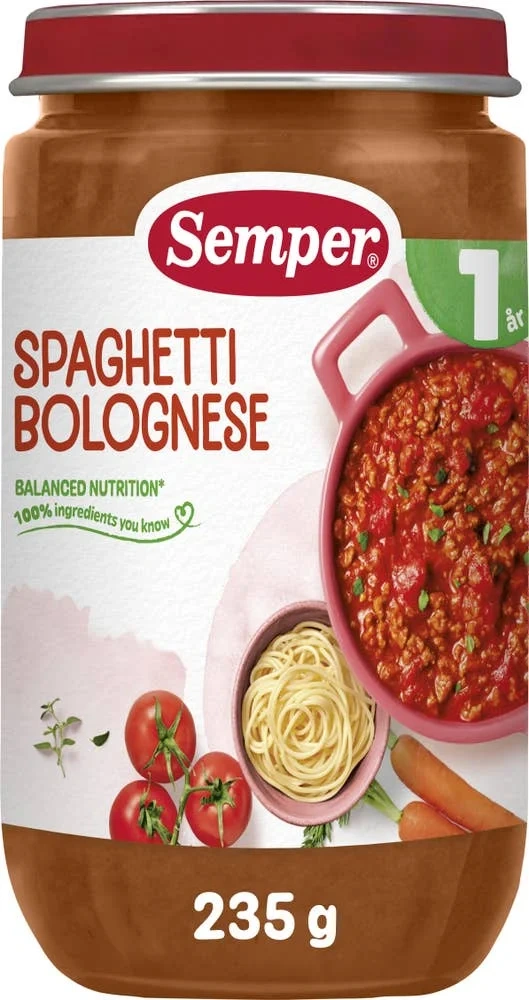 Spaghetti Bolognese 1År