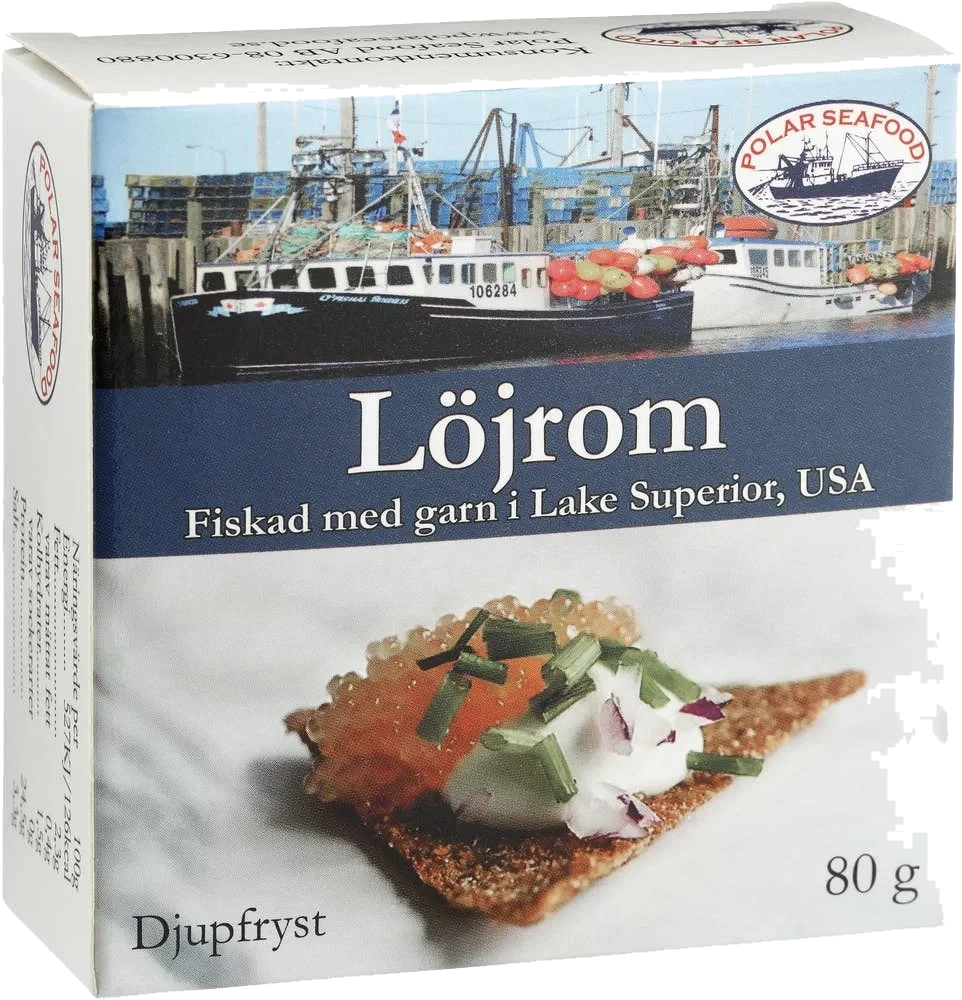 Löjrom Fryst