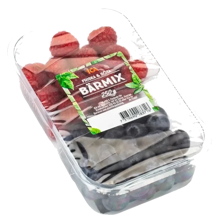 Bärmix Hallon & Blåbär 250g Klass 1 ICA