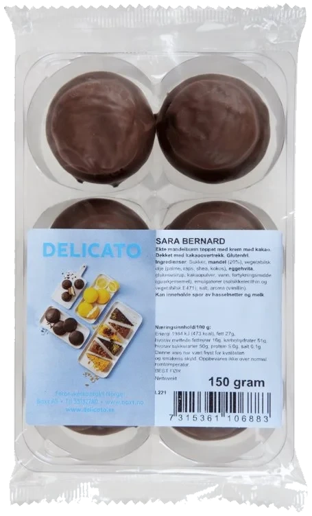 Sara Bernard 6pk 150g Delicato