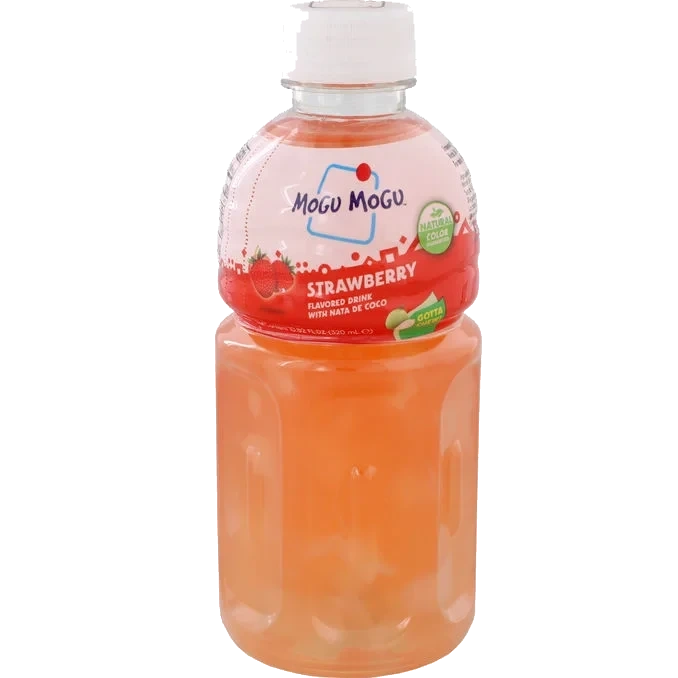 Jordgubbsdryck Nata De Coco