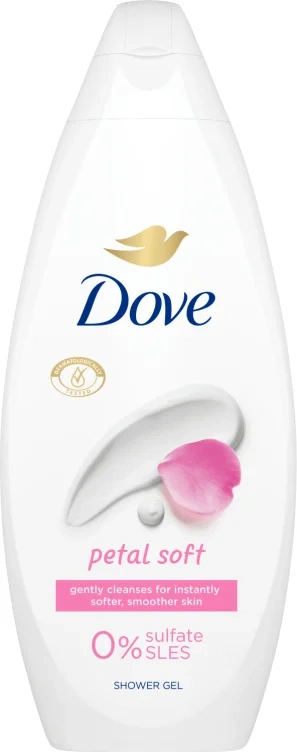 Dove Showergel Petal Soft 250ml