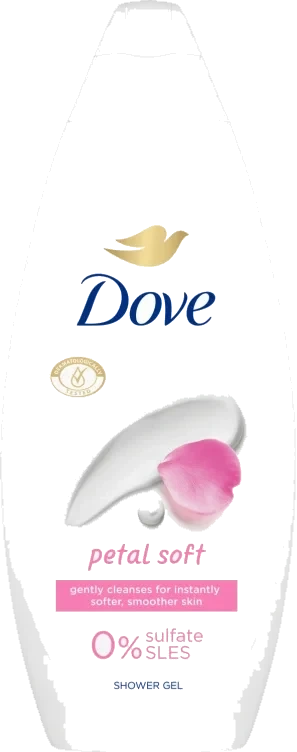 Dove Showergel Petal Soft 250ml