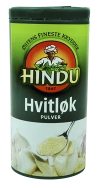 Hvitløkpulver Boks Hindu