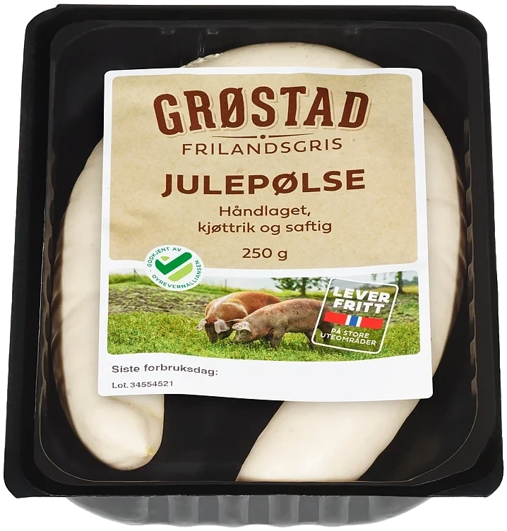 Julepølse 250g Grøstad