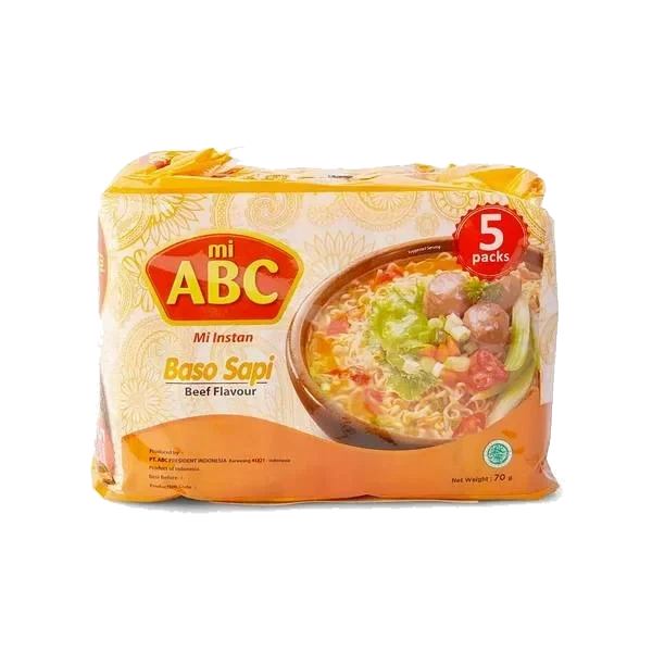 Abc Soup Beef Flavour 5in1