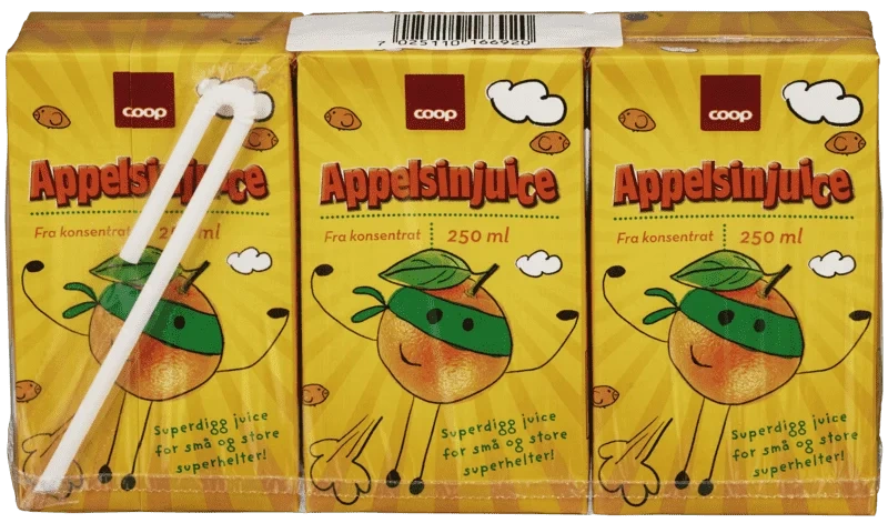 Coop Appelsinjuice Dyreparken 3pk