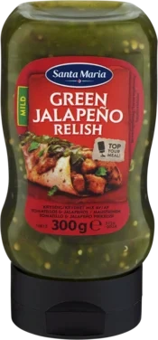 Green Jalapeno Relish 300g Santa Maria