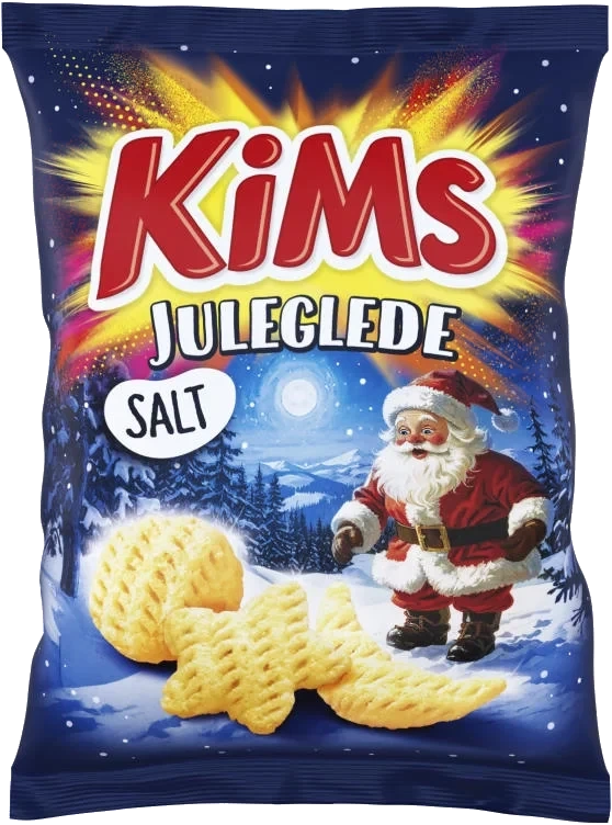 Kims Juleglede Stjernemix Salt 150g