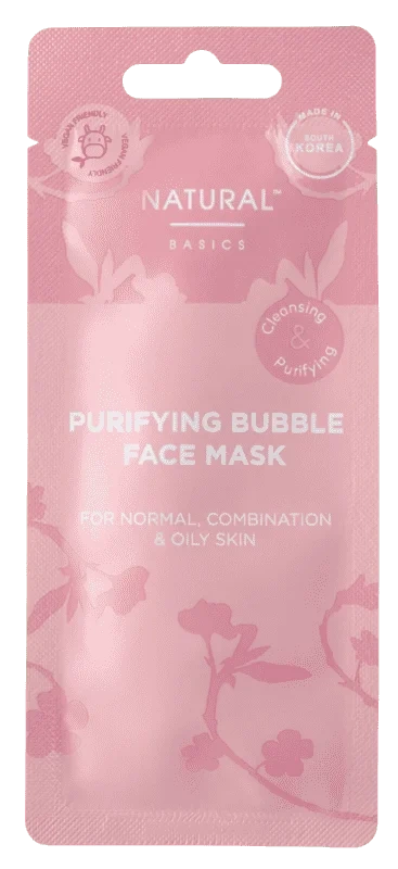 Natural Basic Face Mask Purifying Bubble
