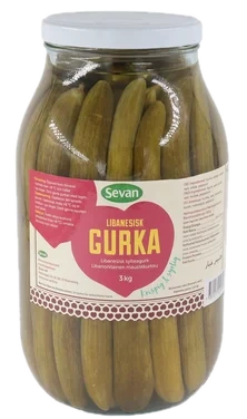 Agurk, Syltet Hel 3kg Sevan