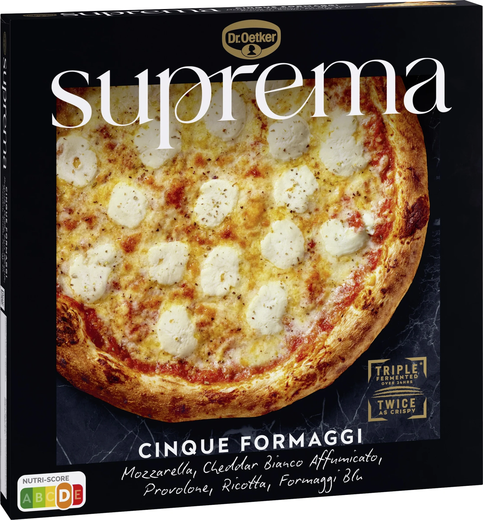 Pizza Suprema Cinque formaggi