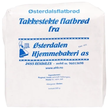 Østerdalsflatbrød 500g