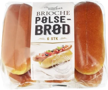 Brioche Pølsebrød 270g