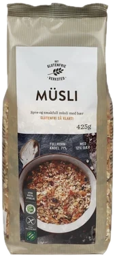 Muslimiks m/Bær Gl.Fri Økol 425g Dgv