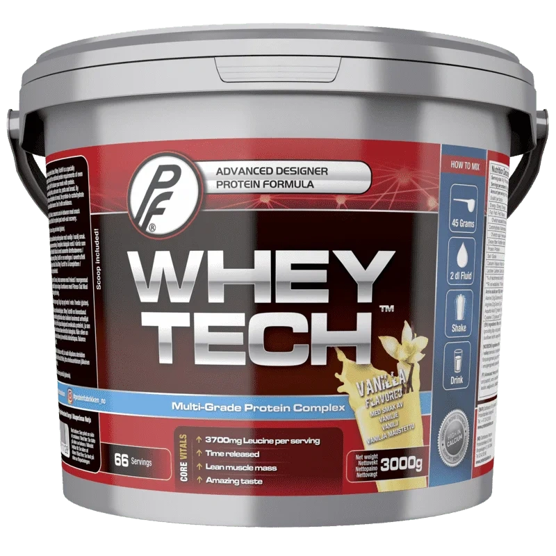Proteinfabrikken Whey Tech Vanilje 3000g